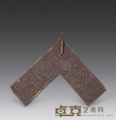 清 铜馨 长16.5cm